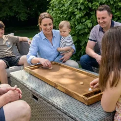 Air hockey familial en bois 2 joueurs