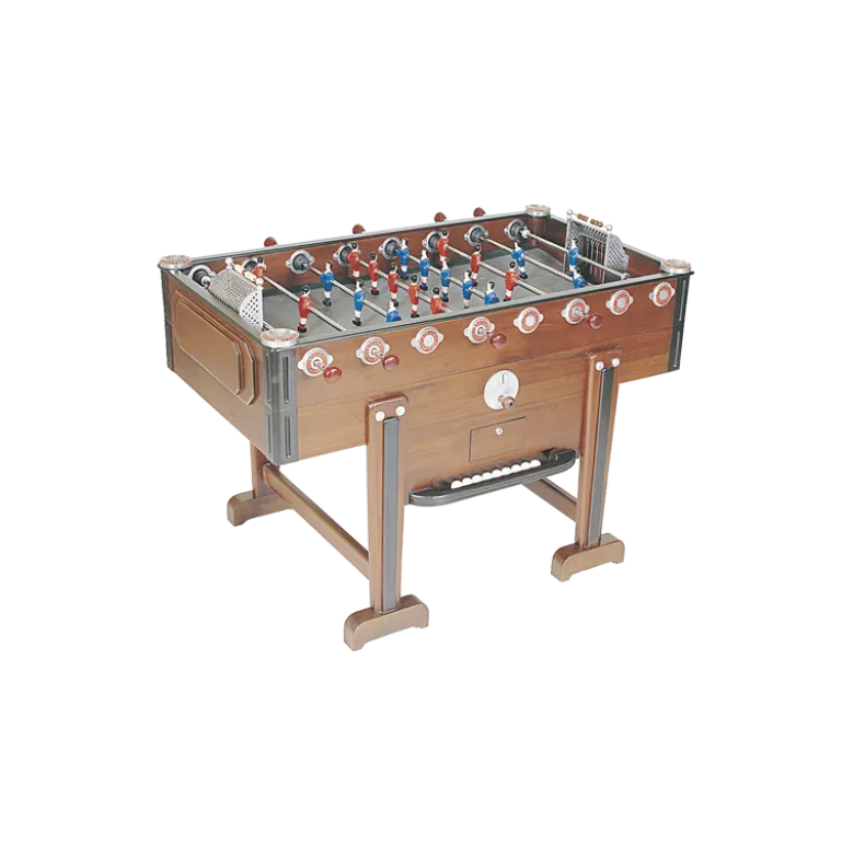 Baby foot ancien : Champion Retro Noyer