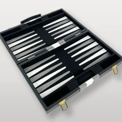 Backgammon en simili cuir