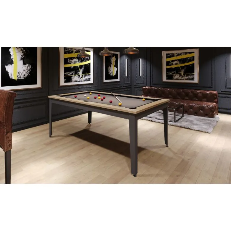 Billard EASY - Table de billard convertible en table à manger | Livraison France