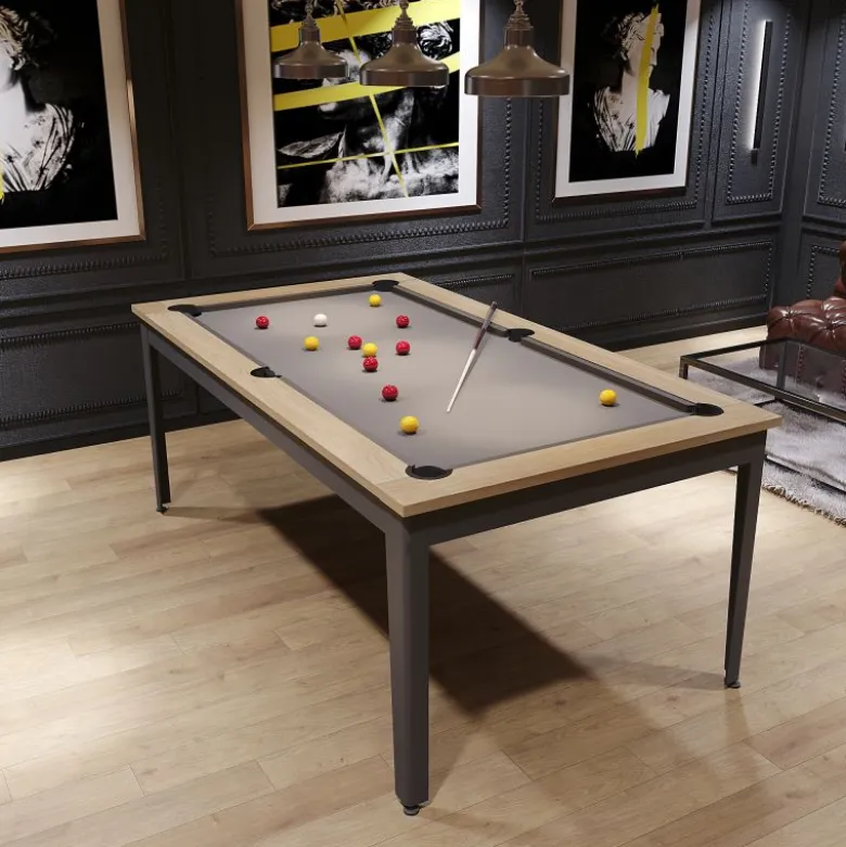 Billard EASY - Table de billard convertible en table à manger | Livraison France