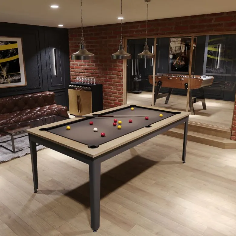 Billard EASY - Table de billard convertible en table à manger | Livraison France