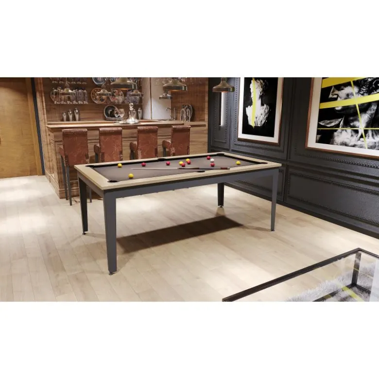 Billard EASY - Table de billard convertible en table à manger | Livraison France