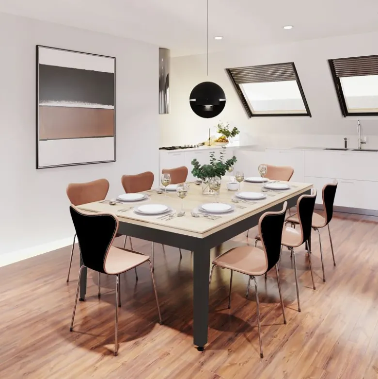 Billard EASY - Table de billard convertible en table à manger | Livraison France