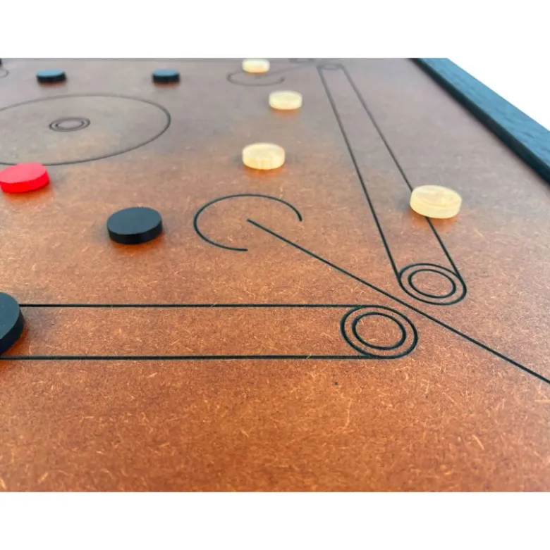 Billard indien cadre en chêne : le billard qui ne prend pas de place