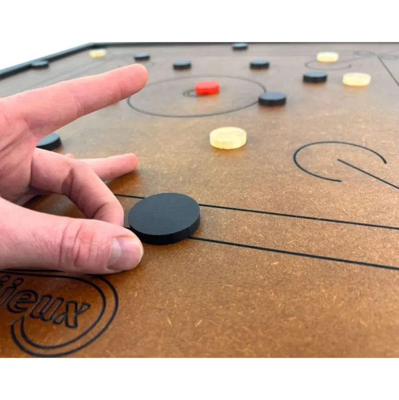 Billard indien cadre en chêne : le billard qui ne prend pas de place