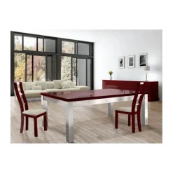 Billard transformable en table : Steel Tendance, collection Excellence