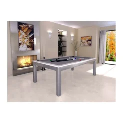Billard transformable en table : Steel Tendance, collection Excellence