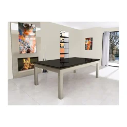 Billard transformable en table : Steel Tendance, collection Excellence