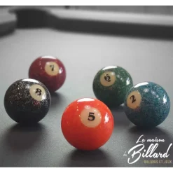 Boules de billard américain STONE 57,2 mm, Édition collector d’Aramith