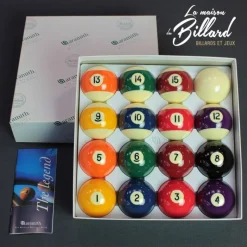 Boules de billard américain Standard 57,2 mm par Aramith