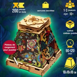 Cluepuzzle - L’escape game en bois qui défie votre logique