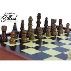 Coffret 5 jeux en bois Vintage - Style 1930