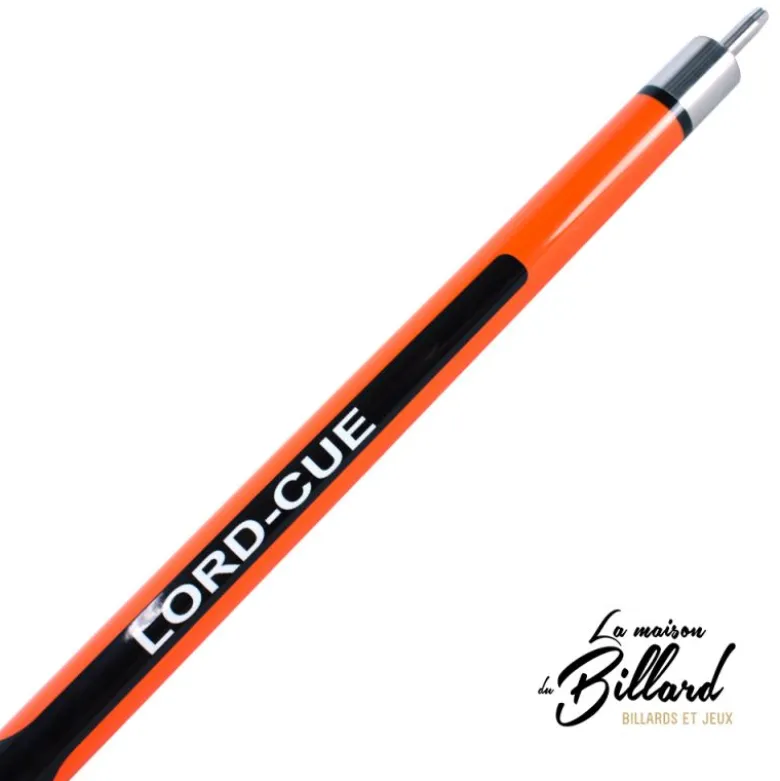 Coffret Lord-Cue Xtrem-Shot Orange : une queue 2 en 1 pour performer au Pool Anglais