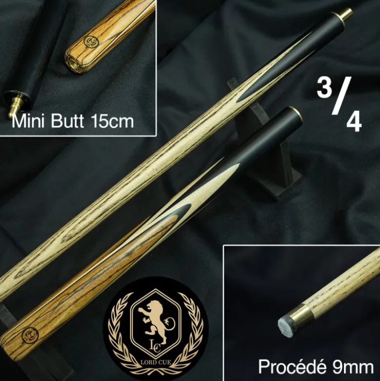 Coffret Lord Cue Zebrano 3/4