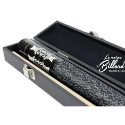 Coffret queue billard américain Noir et blanc