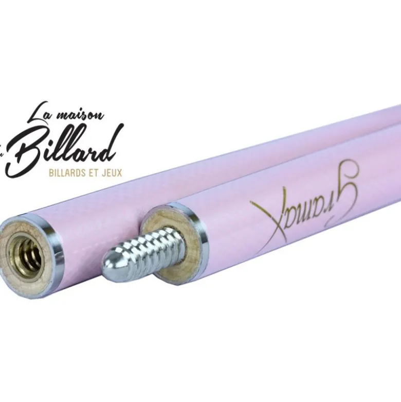 Coffret Queue billard pour Fille, Rose style Carbone