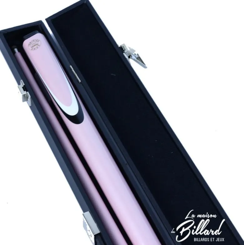 Coffret Queue billard pour Fille, Rose style Carbone
