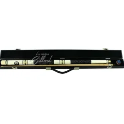 Coffret queue de billard blanche avec étui et craie