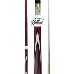 Coffret queue de billard bordeaux