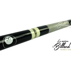 Coffret queue de billard mixte noir
