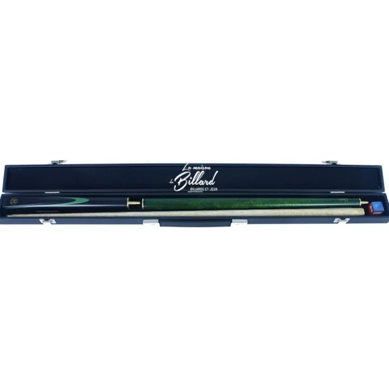 Coffret queue de billard 3 parties avec mallette et craie