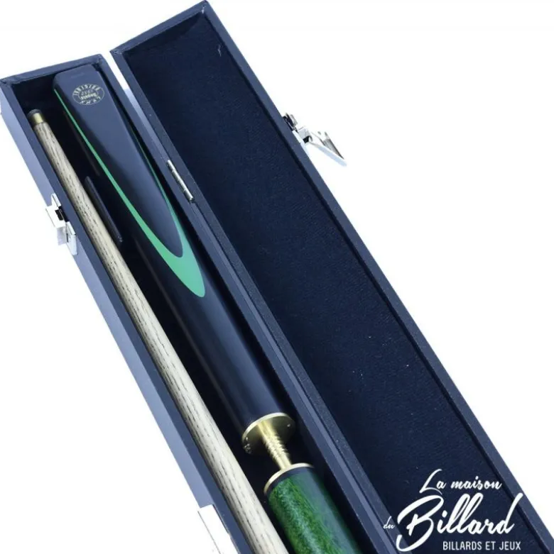 Coffret queue de billard 3 parties avec mallette et craie