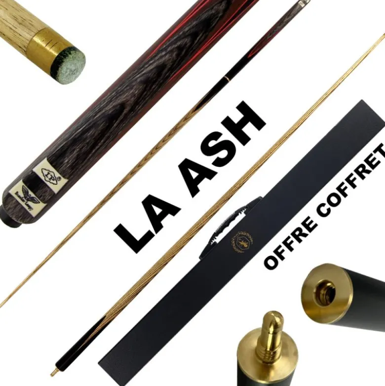Coffret Queue de billard 8 pool : la "Ash"