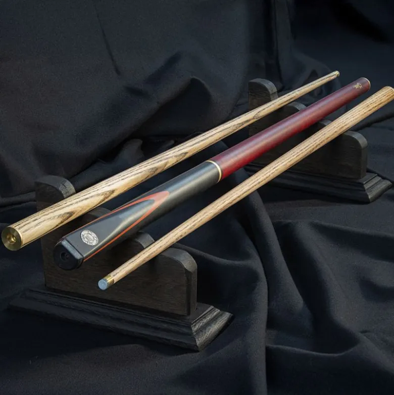 Coffret Queue de billard rouge 3 parties Snooker et 8-pool