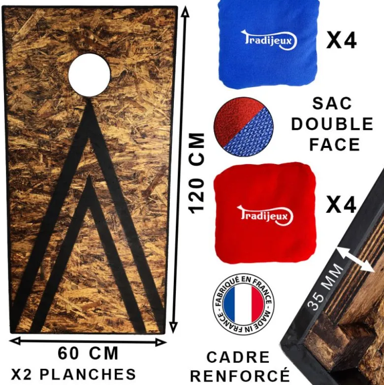 Cornhole Américain : Le nouveau jeu d’extérieur pour adulte.