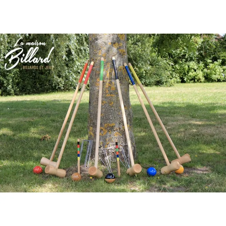 Croquet 6 joueurs adultes Fabrication française