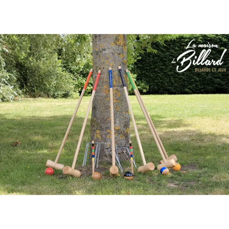 Croquet 6 joueurs adultes Fabrication française