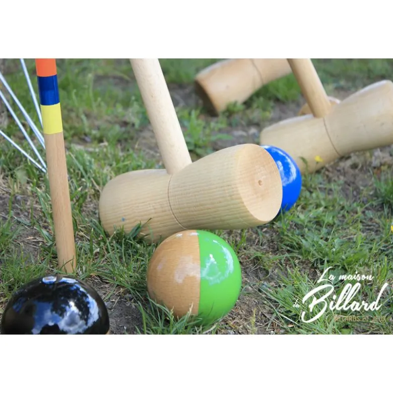 Croquet 6 joueurs adultes Fabrication française