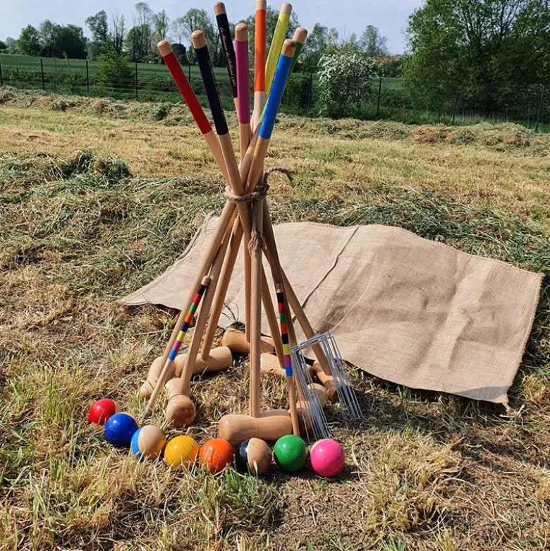 Croquet 8 joueurs adultes Fabrication française