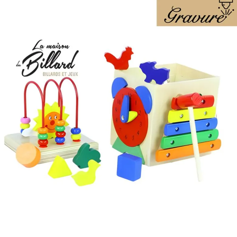 Cube actif soleil - Station multi-jeux enfants