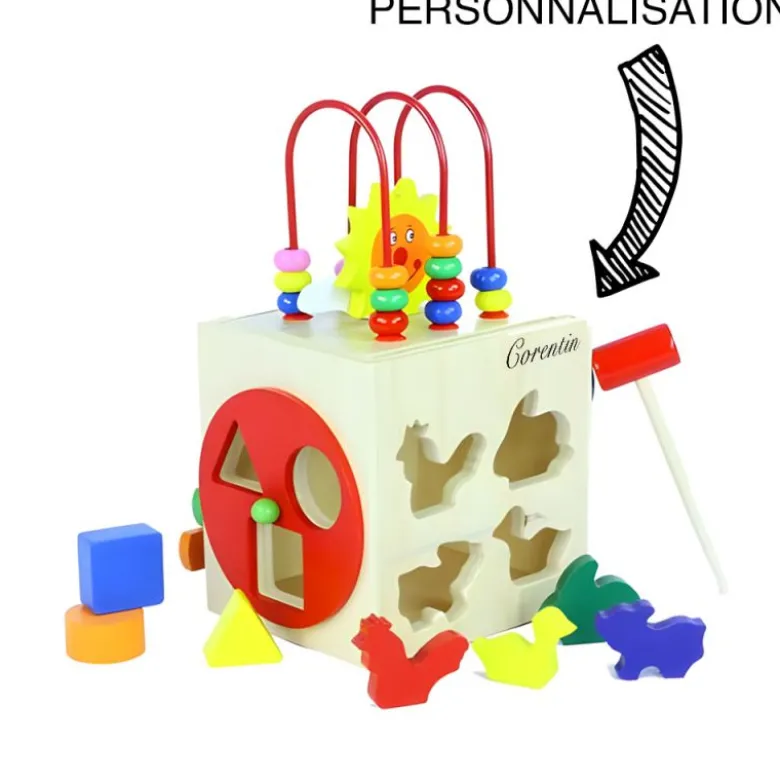 Cube actif soleil - Station multi-jeux enfants