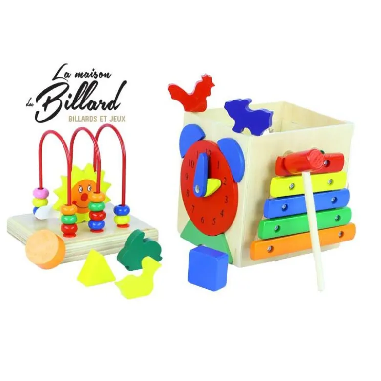 Cube actif soleil - Station multi-jeux enfants
