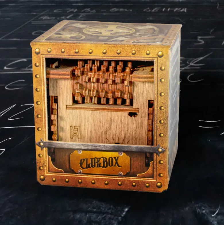 DÉCOUVREZ UN CASSE TÊTE ORIGINAL ET INTRIGANT : LA CLUEBOX ESCAPE GAME