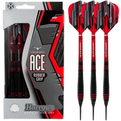 Fléchettes Harrows Ace 18 GK – Pointe Nylon – Lot de 3