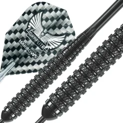 Fléchettes Harrows Black Arrow 20 g – Pointe Acier – Lot de 3