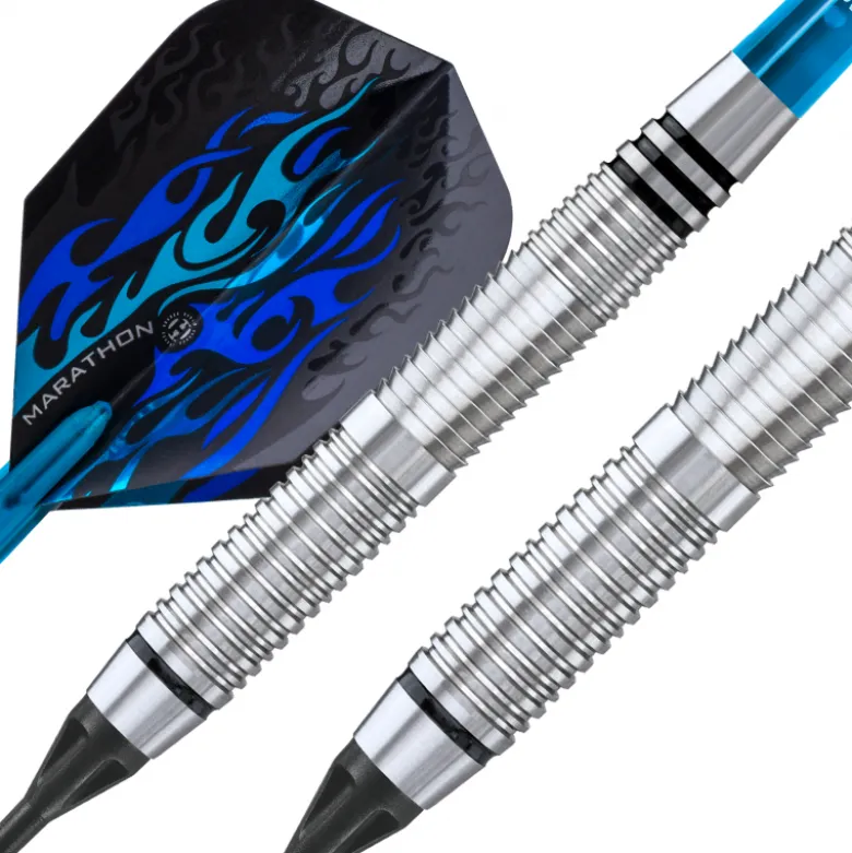 Fléchettes Harrows Blaze Style B 18 GK – Pointe Nylon – Lot de 3