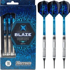 Fléchettes Harrows Blaze Style B 16 GK – Pointe Nylon – Lot de 3
