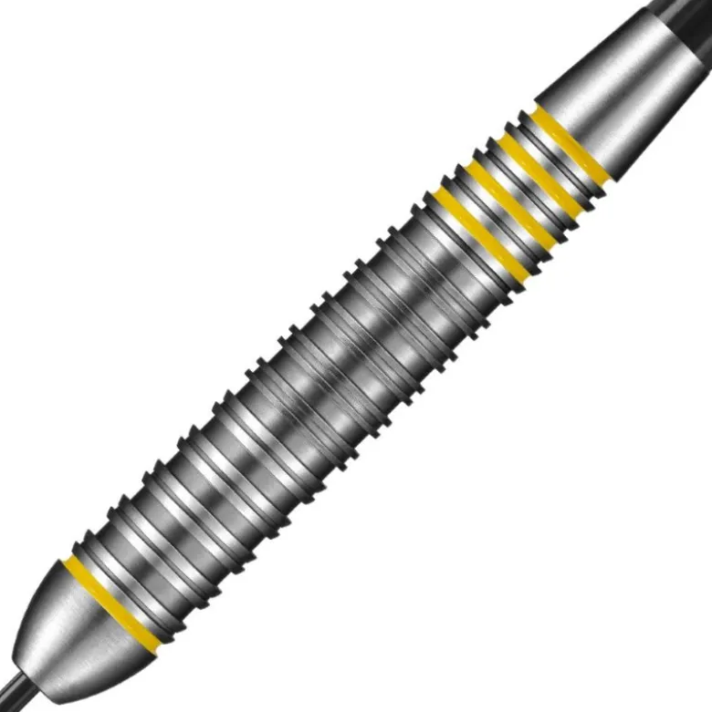 Fléchettes Harrows Chizzy Brass 22 g – Pointe Acier – Lot de 3