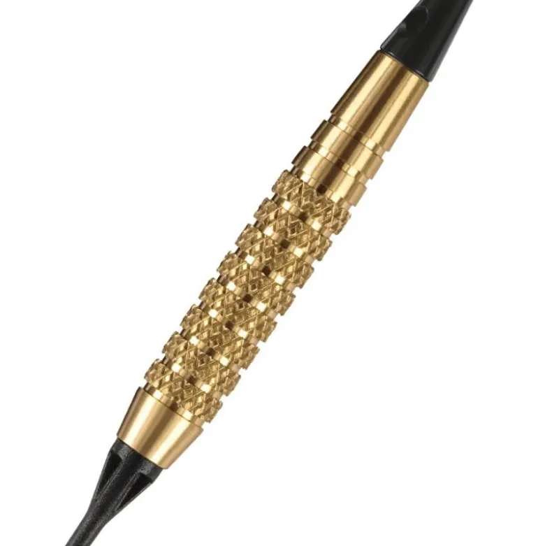 Fléchettes Harrows Club Brass 18 GK – Pointe Nylon – Lot de 3