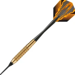 Fléchettes Harrows Club Brass 18 GK – Pointe Nylon – Lot de 3