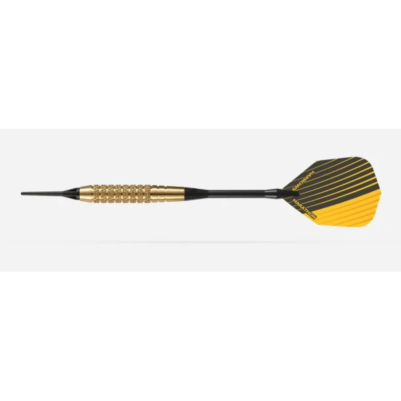 Fléchettes Harrows Club Brass 16 GK – Pointe Nylon – Lot de 3