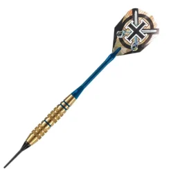Fléchettes Harrows Corsair Bleu 18 GK – Pointe Nylon – Lot de 3