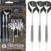 Fléchettes Harrows Silver Shark 18 GK – Pointe Nylon – Lot de 3