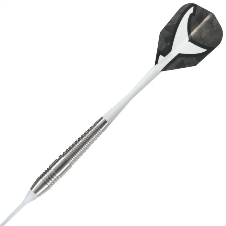 Fléchettes Harrows Silver Shark 18 GR Style A – Pointe Nylon – Lot de 3