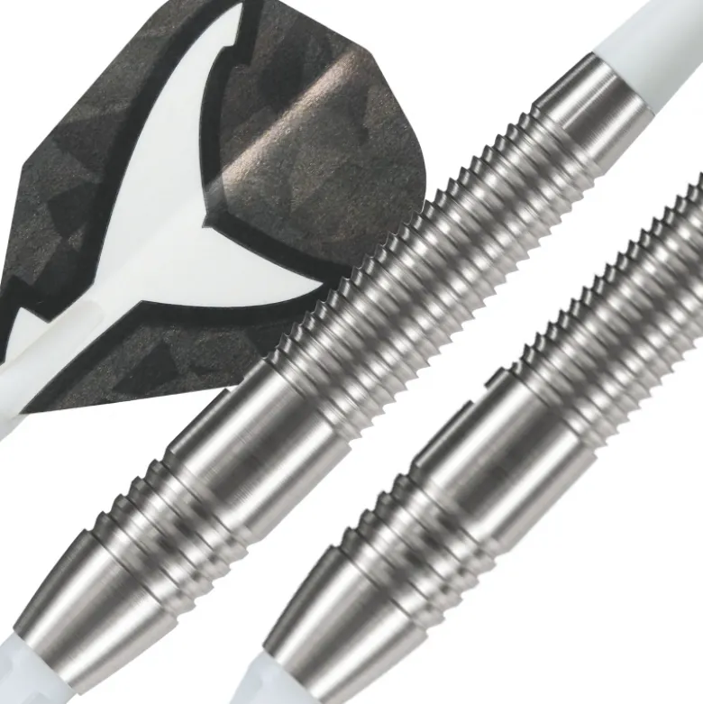 Fléchettes Harrows Silver Shark 18 GR Style A – Pointe Nylon – Lot de 3